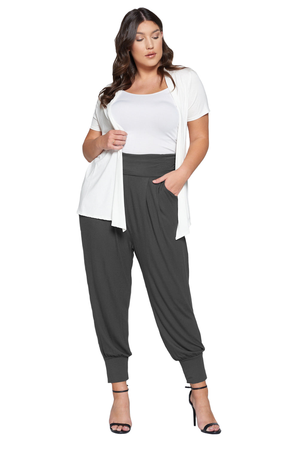 Harem Jogger Pants in Plus Size