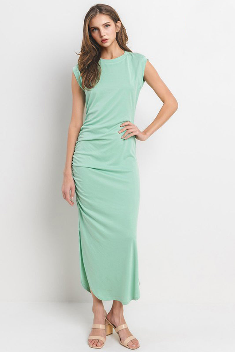 Modal Fitted Midi Dress