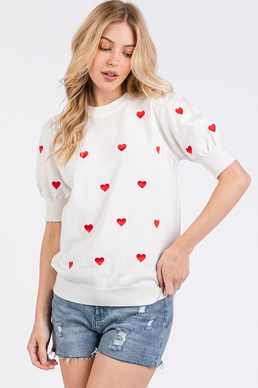 Valentines Heart Sweater