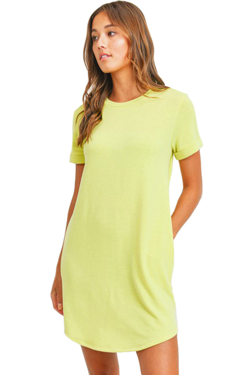 Tee shirt clearance dress with pockets